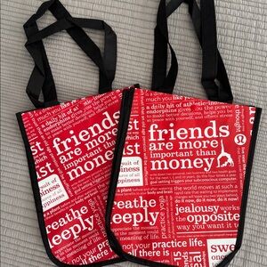 Lululemon small shopping bag bundle